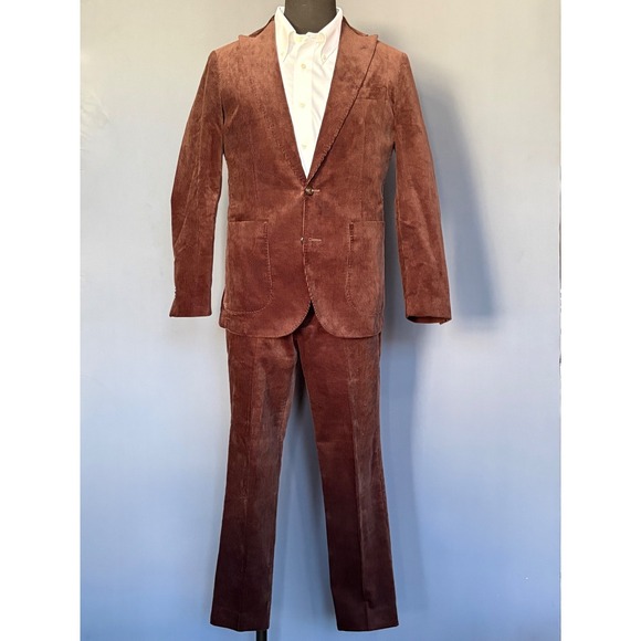 J Crew Ludlow Corduroy Suit | 36S - Pants 30" | Brown Duca Visconti MSRP $698 - Picture 3 of 16